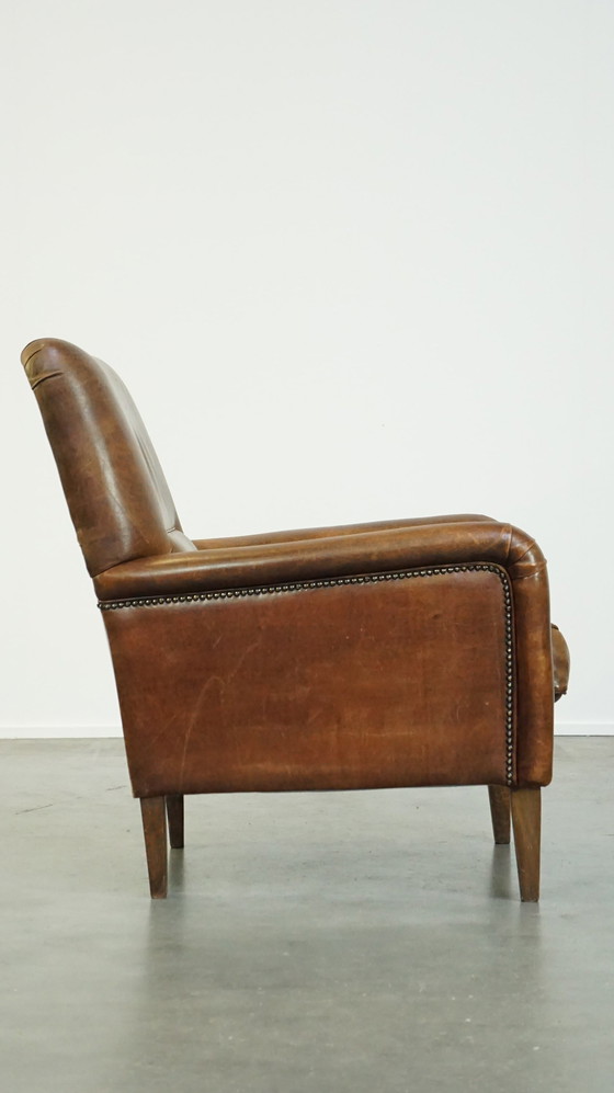 Image 1 of Schapenleren Fauteuil/ Armchair