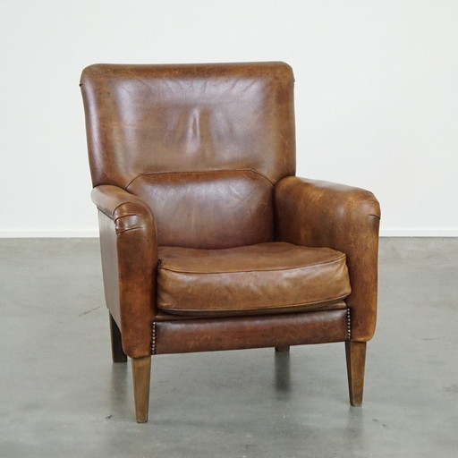 Schapenleren Fauteuil/ Armchair