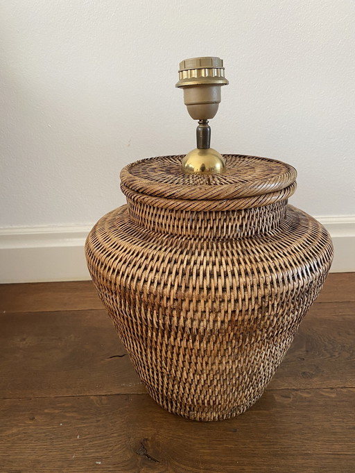 Vintage Rotan Lamp