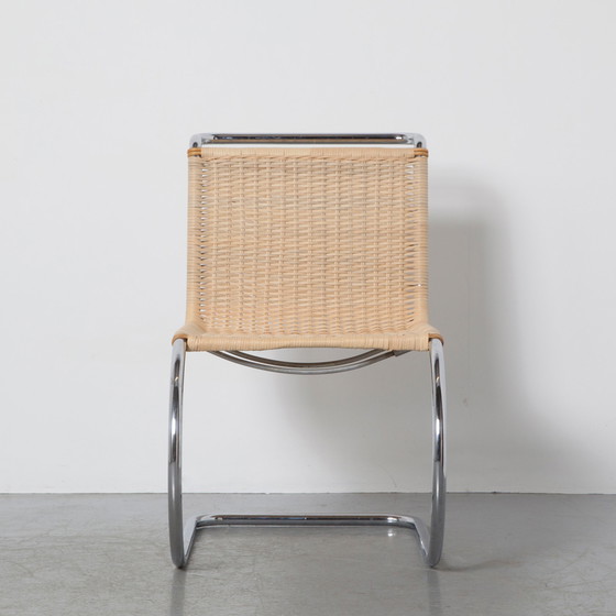 Image 1 of MR10 sledestoel Mies v d Rohe Thonet nieuw rieten