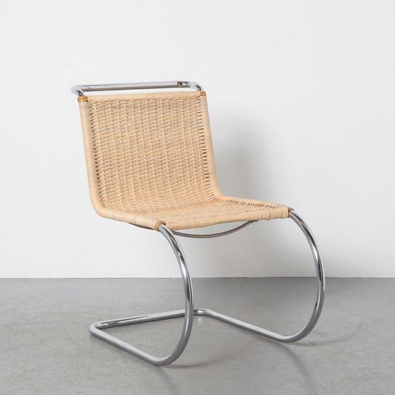 Image 1 of MR10 sledestoel Mies v d Rohe Thonet nieuw rieten