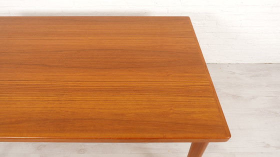 Image 1 of Vintage Eettafel | Uitschuifbaar | Teak | 145 Cm