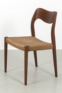 6x 71 Niels O. Møller stoelen