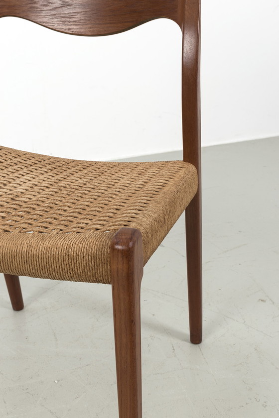 Image 1 of 6x 71 Niels O. Møller stoelen