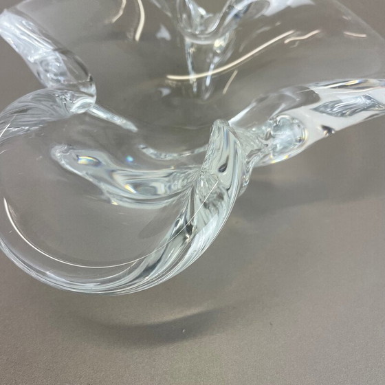 Image 1 of Vintage asbak "Lucid" van Murano glas, Italië 1970