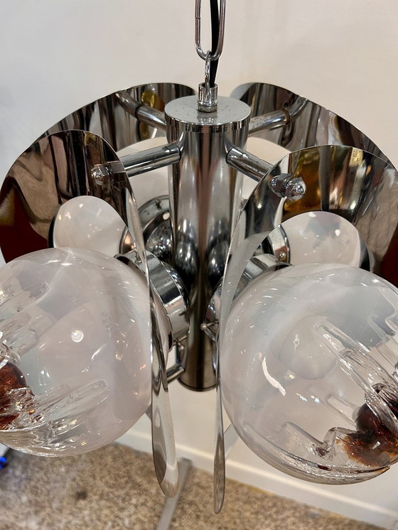 Image 1 of Murano Geblazen Glas Hanglamp