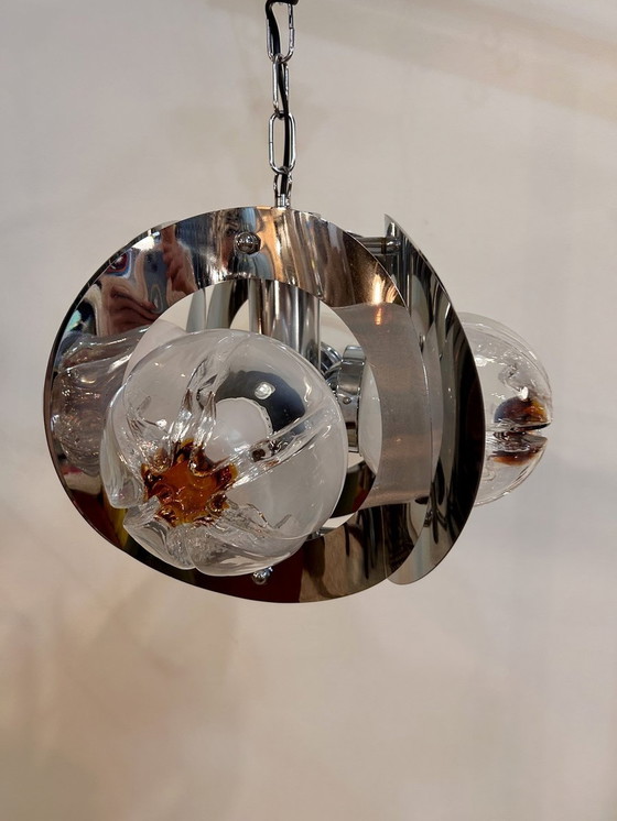 Image 1 of Murano Geblazen Glas Hanglamp