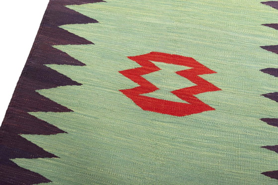 Image 1 of Handgeweven design kelim - 126 X 111 cm (Nieuw)