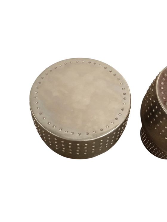 Image 1 of Luxury Metalen Design Bijzettafels