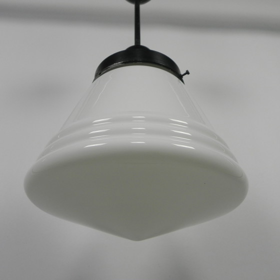 Image 1 of Art Deco hanglamp met meerdere ribben