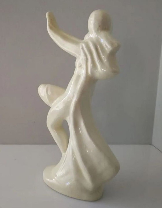 Image 1 of Art Deco beeldhouwwerk van Josep Pujol Montaner