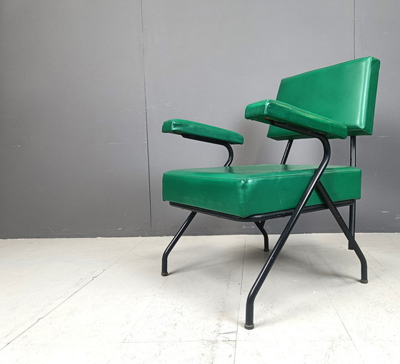 Image 1 of Mid Century Italiaanse fauteuil, 1950S