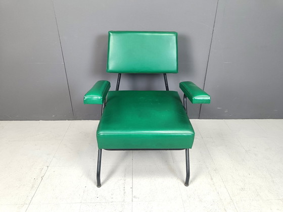 Image 1 of Mid Century Italiaanse fauteuil, 1950S