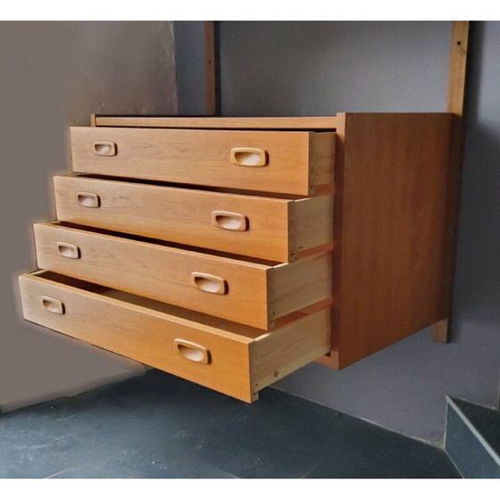 Image 1 of Vintage wandmeubel van Preben Sorensen, Denemarken 1960