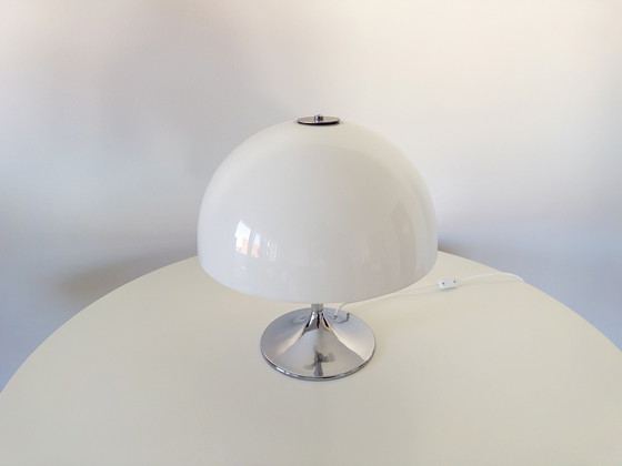 Image 1 of Tafellamp 60s Mid Century vintage paddestoel lamp