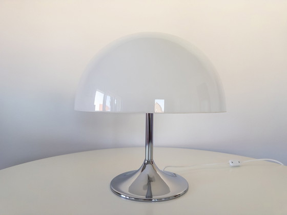 Image 1 of Tafellamp 60s Mid Century vintage paddestoel lamp