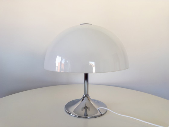 Image 1 of Tafellamp 60s Mid Century vintage paddestoel lamp