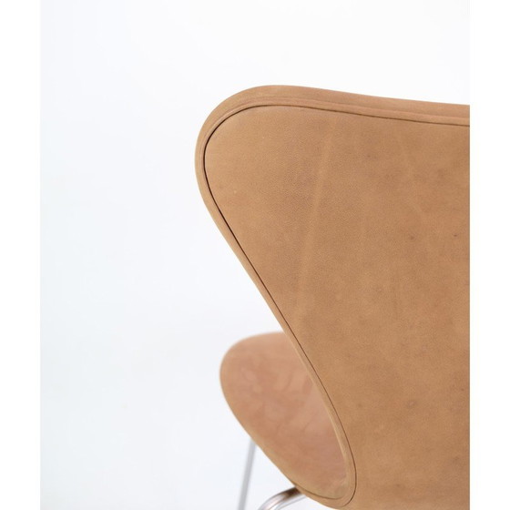 Image 1 of Set van 6 vintage Seven stoelen 3107 van Arne Jacobsen voor Fritz Hansen