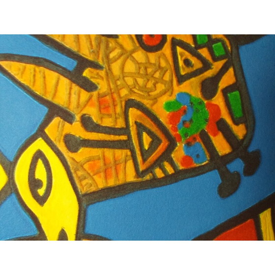 Image 1 of Oude litho "Oiseau Bariole" van Corneille, 2010