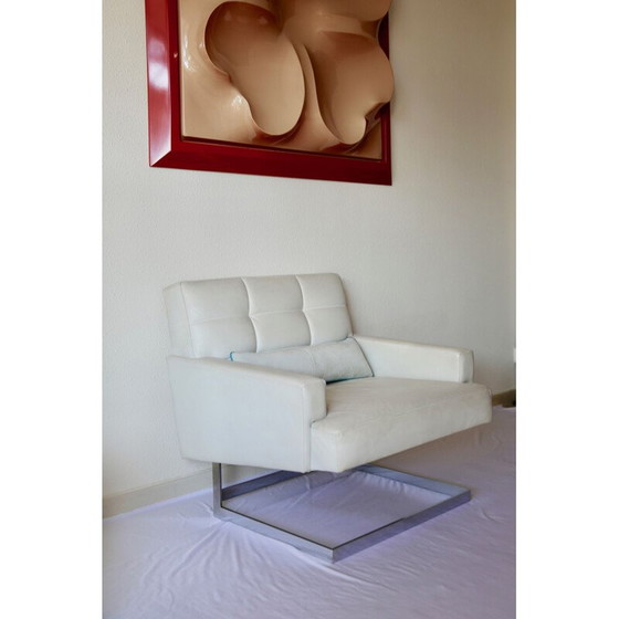 Image 1 of Paar vintage leren fauteuils 1960