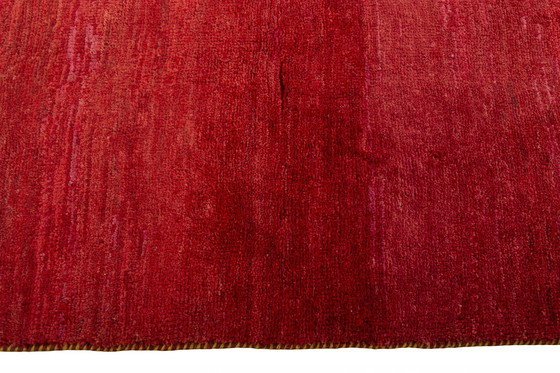 Image 1 of Handgeknoopt Gabbeh Loribaft - 196 X 140 Cm - Rood