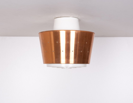Image 1 of Brass Fog & Mórup Pendant Lamp 1960S Denmark