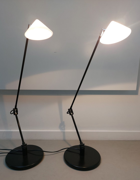 Image 1 of 2 Stuks Postmodern Bureaulamp Pola Design Amstelveen