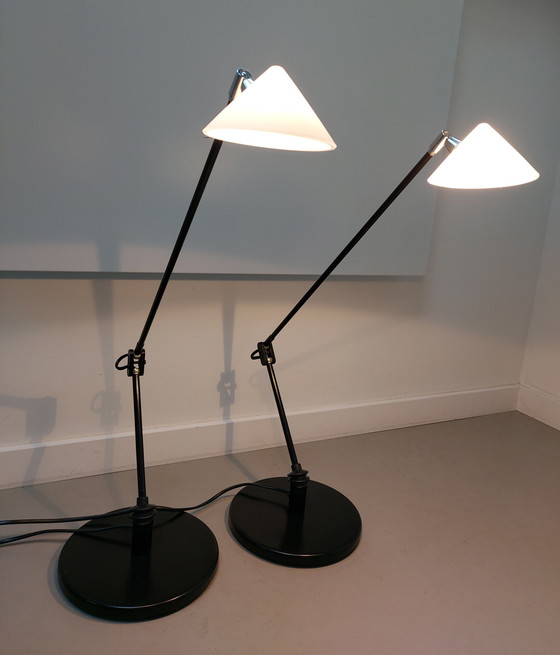 Image 1 of 2 Stuks Postmodern Bureaulamp Pola Design Amstelveen