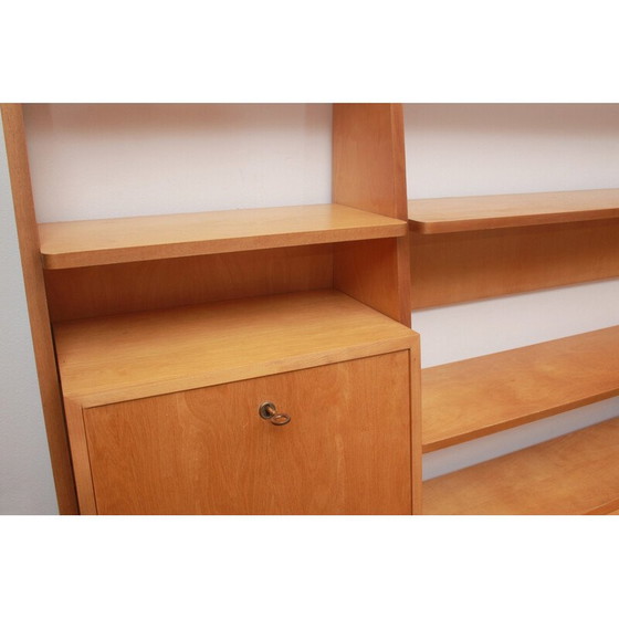 Image 1 of Vintage secretaire lowboard in kersenhout voor Wk Meubels, Duitsland 1950