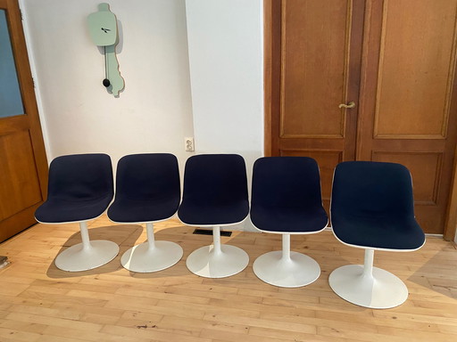 5x Artifort Eetkamerstoelen Hajime Oonishi