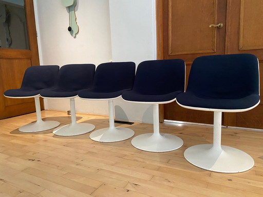 5x Artifort Eetkamerstoelen Hajime Oonishi