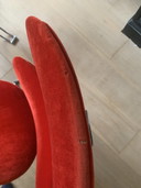 6x Mid Century draaistoelen