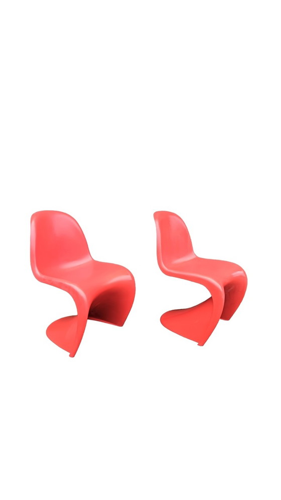 Image 1 of Verner Panton design stoelen