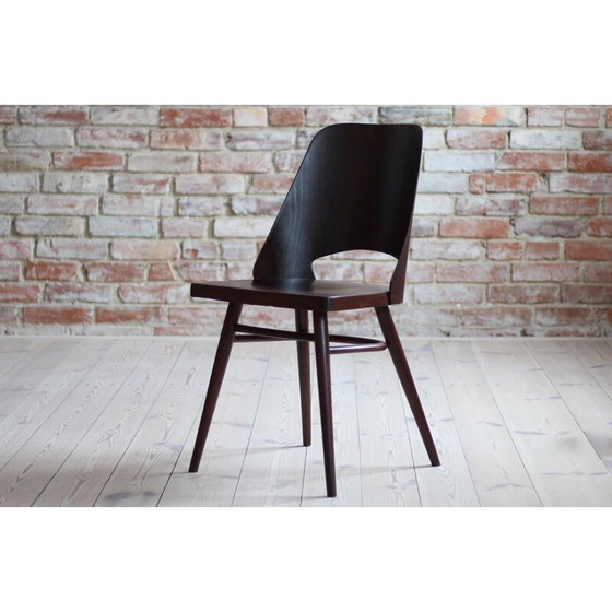 Image 1 of Set van 4 vintage stoelen van Radomir Hofman voor TON