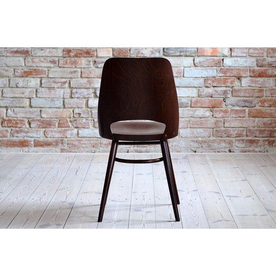 Image 1 of Set van 4 vintage stoelen van Radomir Hofman voor TON