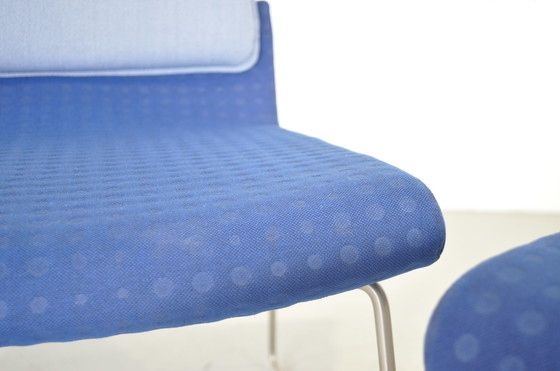 Image 1 of 2x Gispen Triennial Relax fauteuil blauw