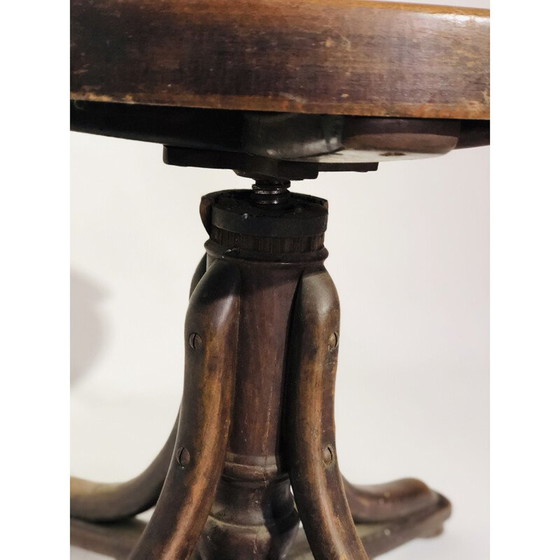 Image 1 of Vintage houten fauteuil van Joseph en Jacob Kohn