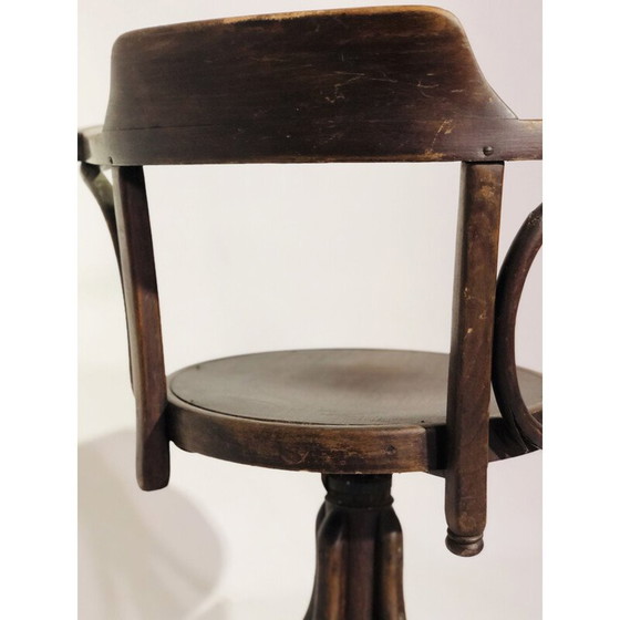 Image 1 of Vintage houten fauteuil van Joseph en Jacob Kohn