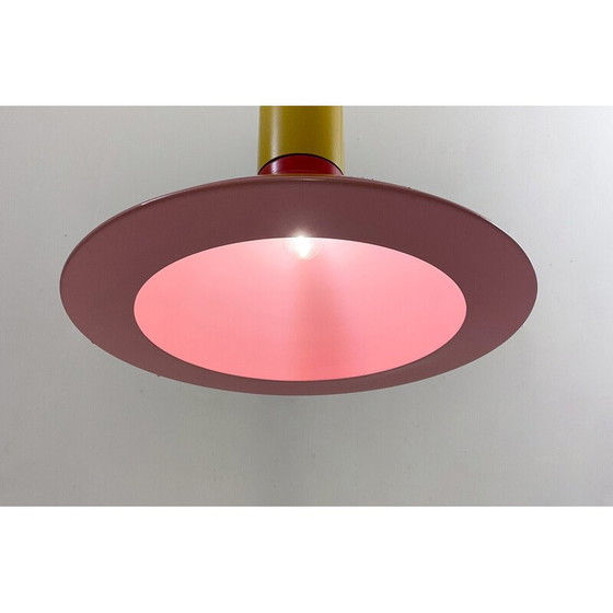 Image 1 of Vintage memphis hanglamp, Italië 1980
