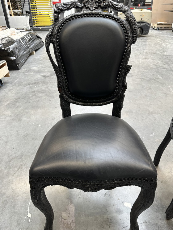 Image 1 of 2x MOOOI -Smoke dining chair + fauteuil