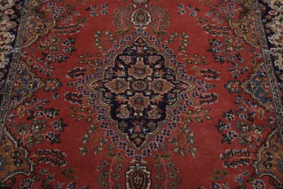 Image 1 of Originele Indo Sarough van Wol 188 X 120 Cm Topconditie