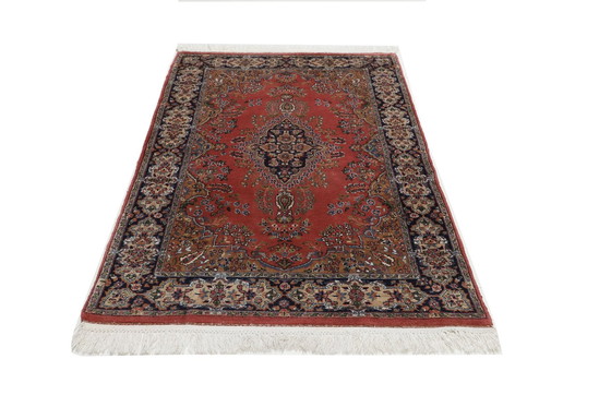 Image 1 of Originele Indo Sarough van Wol 188 X 120 Cm Topconditie