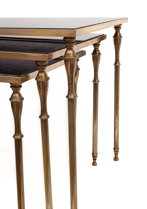 Image 1 of Tafel Gigognes, Maison Jansen, 1960