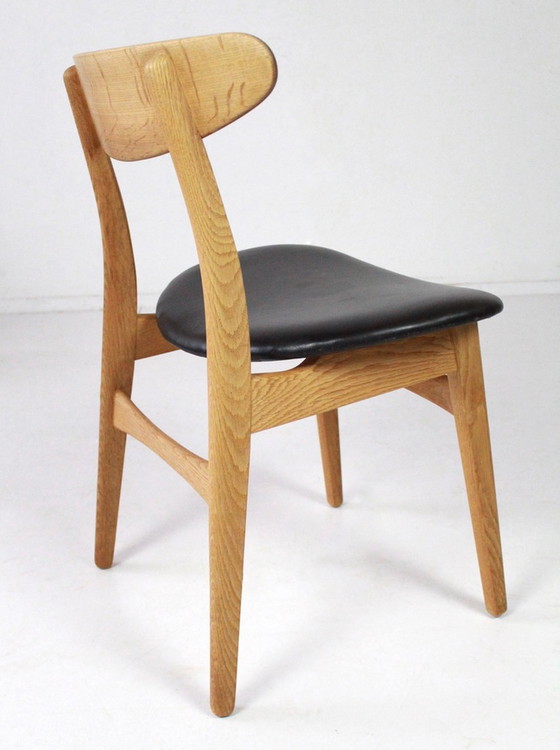 Image 1 of 6x Carl Hansen & Son CH30 stoelen van Hans Wegner