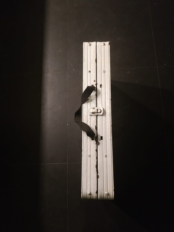 Image 1 of Unieke Vintage Draagbare Gametafel Spaans/Engels 