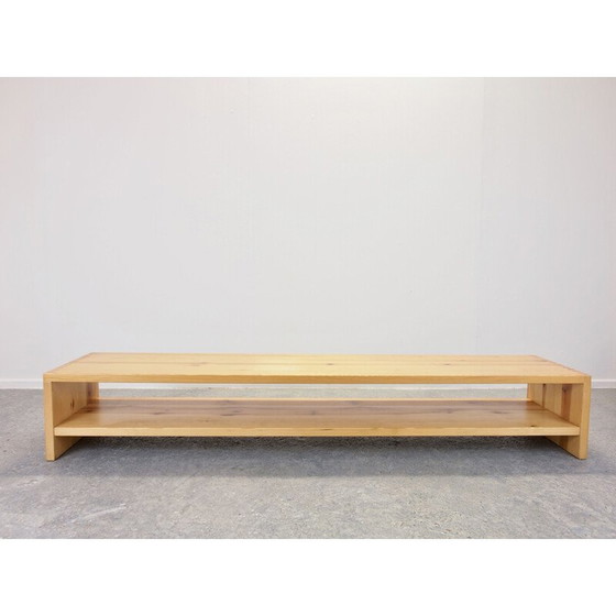 Image 1 of Vintage grenen bijzettafel van Ate van Apeldoorn voor Houtwerk Hattem