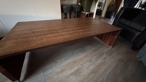 Salon Tafel Met 2 Bijzet Tafels (Blokken) 