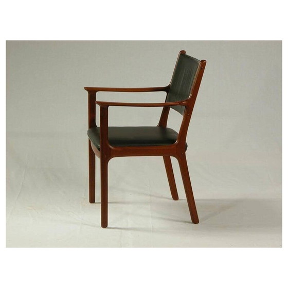 Image 1 of Vintage PJ 412 fauteuil in mahonie van Ole Wanscher 1950