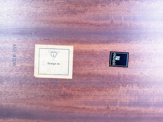 Image 1 of Mid Century Salontafel Kvalitet Vorm Functie Deens Vintage Teakhout