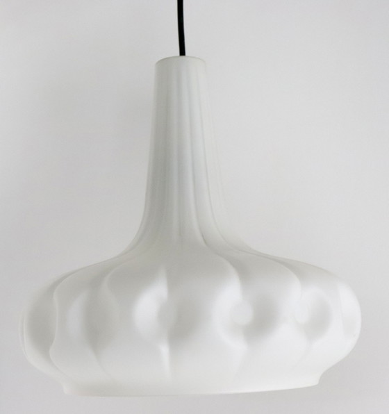 Image 1 of Peill & Putzler Hanglamp Lamp Glas Vintage